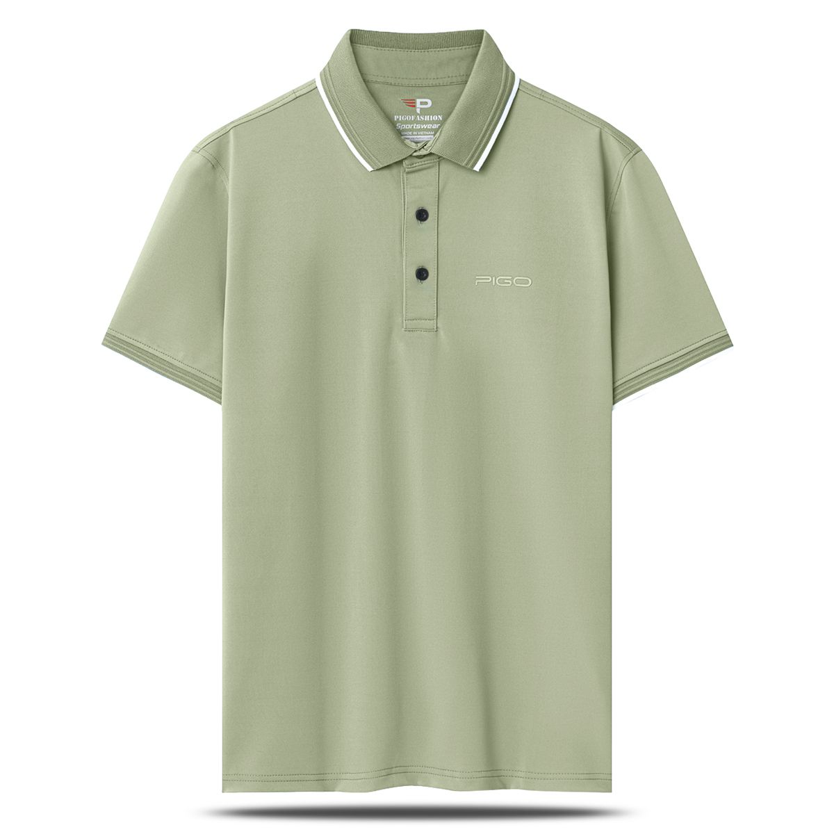 Áo thun cổ bẻ chất liệu thun co giãn 4 chiều cao cấp 4 chiều PigoFashion PPL36