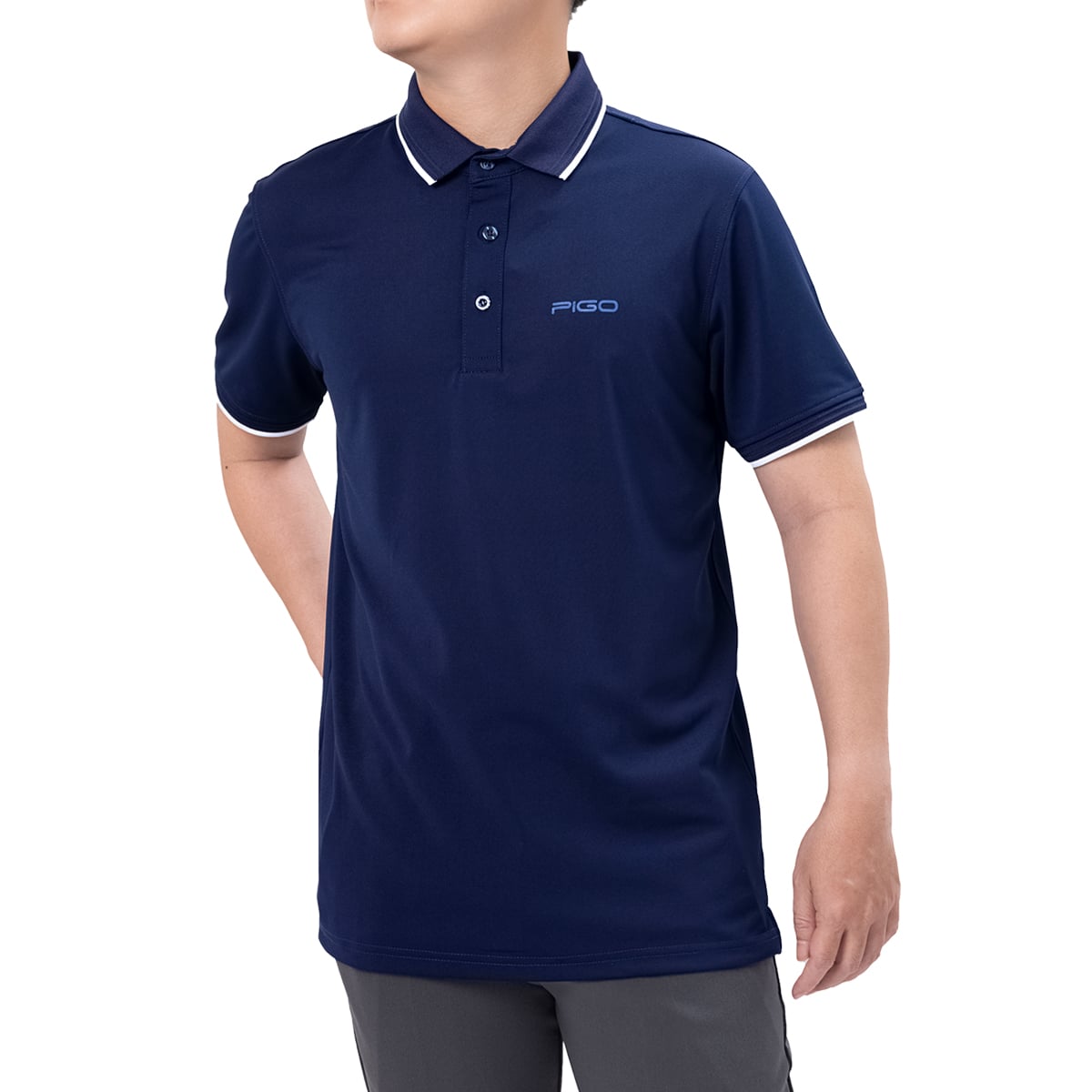 Áo thun cổ bẻ chất liệu thun co giãn 4 chiều cao cấp 4 chiều PigoFashion PPL36