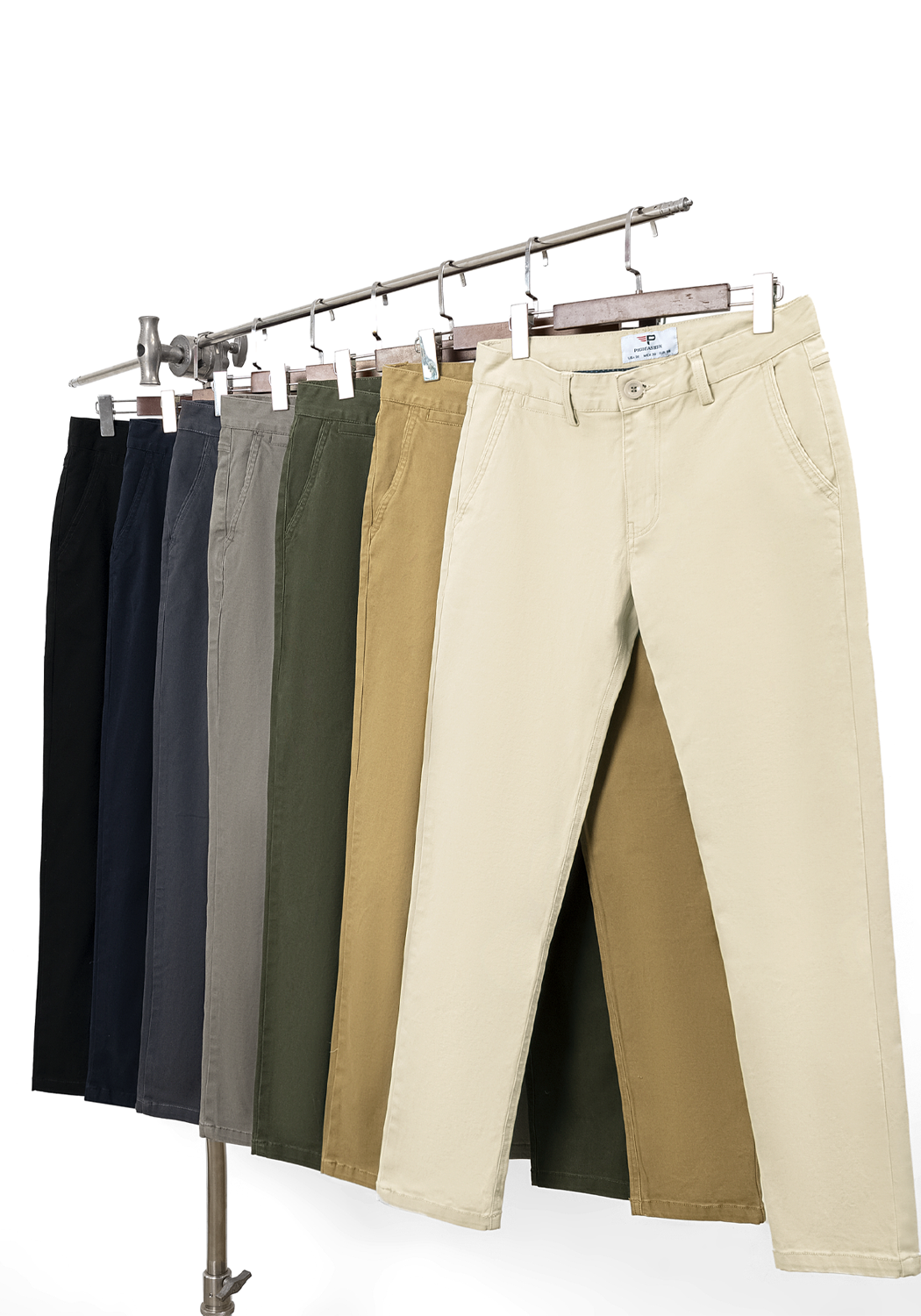 Quần kaki dài nam form regular Pigofashion QKK01 chọn nhiều màu