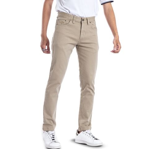 Quần kaki kiểu jean nam regular chất co giãn cao cấp PIGOFASHION QKKJ02