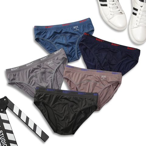 Bộ 5 quần lót tam giác lưng nhỏ BODY01 PigoFashion màu ngẫu nhiên