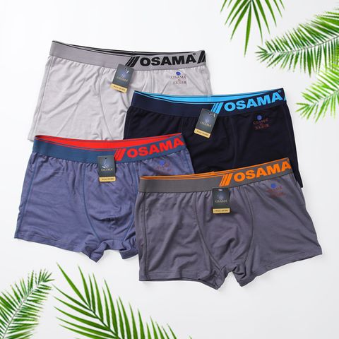 Hộp 5 quần lót đùi boxer nam fullbox OSM01 PigoFashion