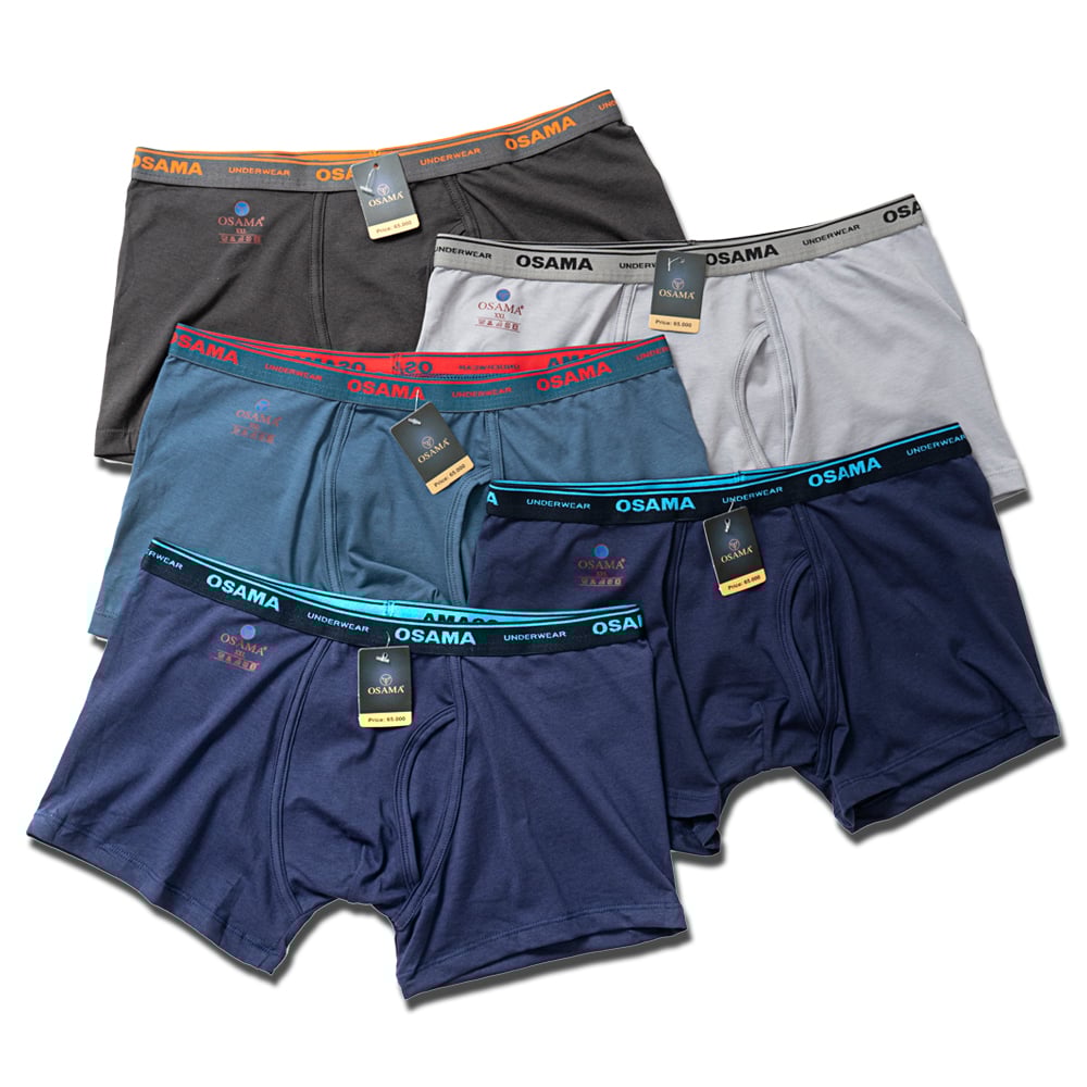 Bộ 5 Quần lót Nam Boxer Cotton kiểu túi lồi OSM02 PigoFashion