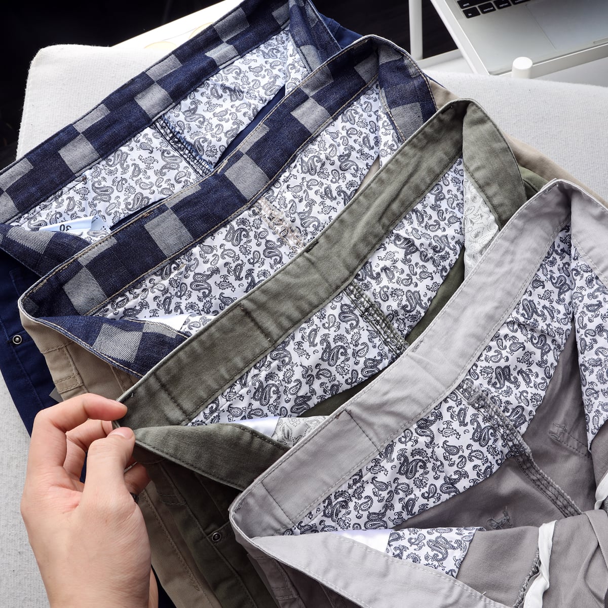 Quần short kaki nam co giãn Pigofashion PGSKJ01 (chọn màu)