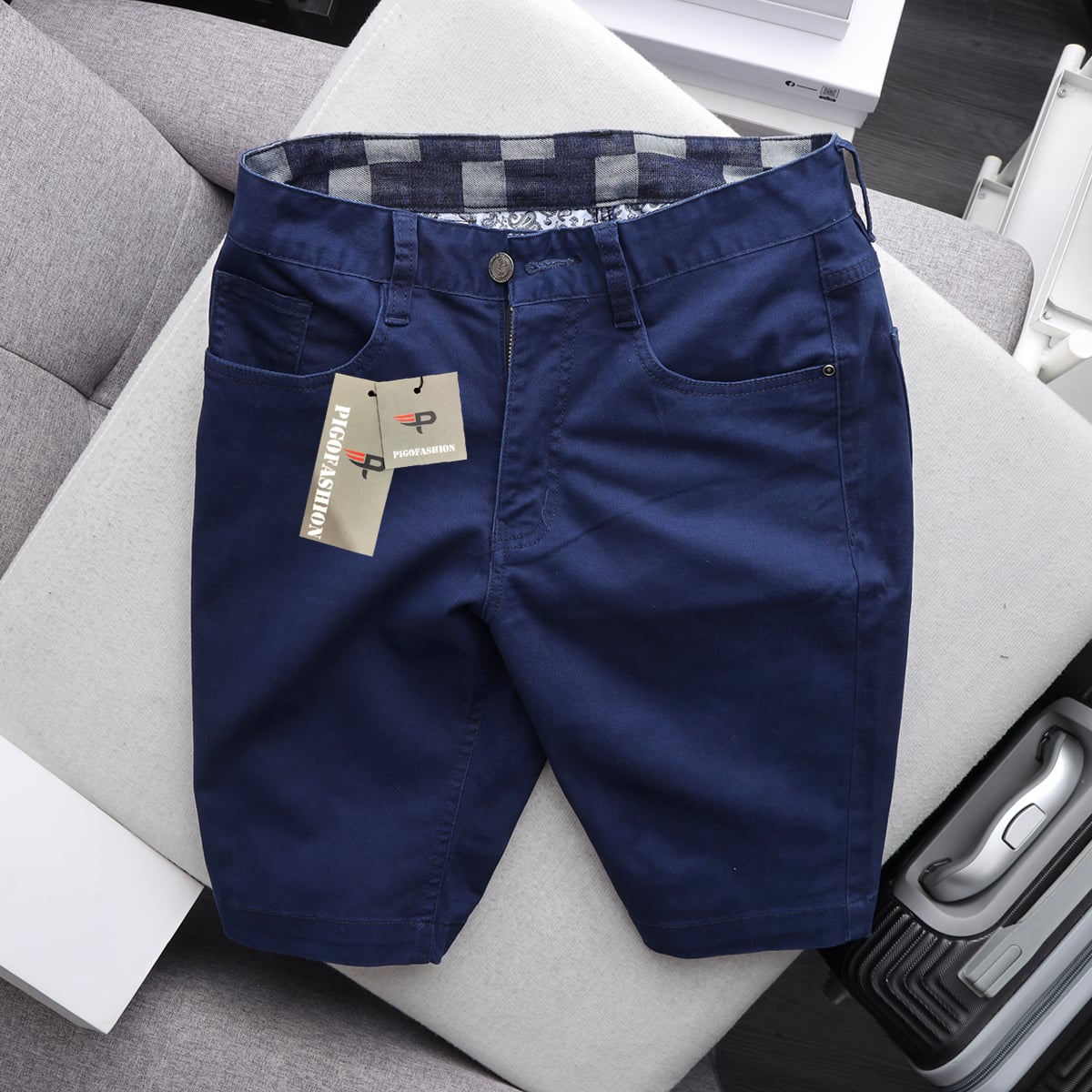 Quần short kaki nam co giãn Pigofashion PGSKJ01 (chọn màu)