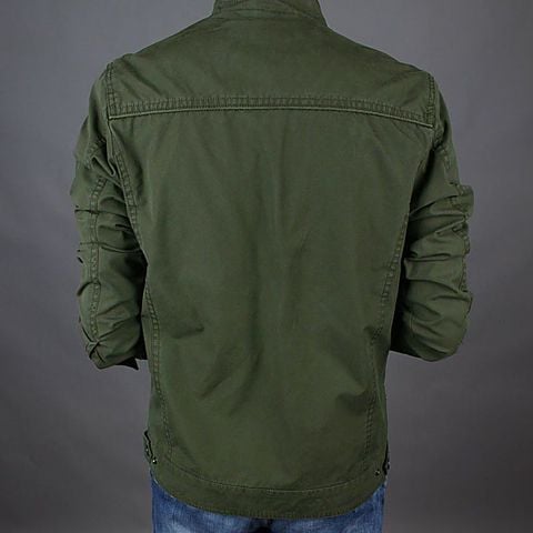 Áo khoác kaki nam cổ đứng cá tính cao cấp Pigofashion AV17 chọn màu