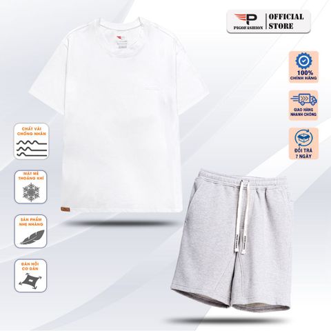 Bộ thể thao nam cao cấp pigofashion chất thun cao cấp chính hãng ATS08.QSN01