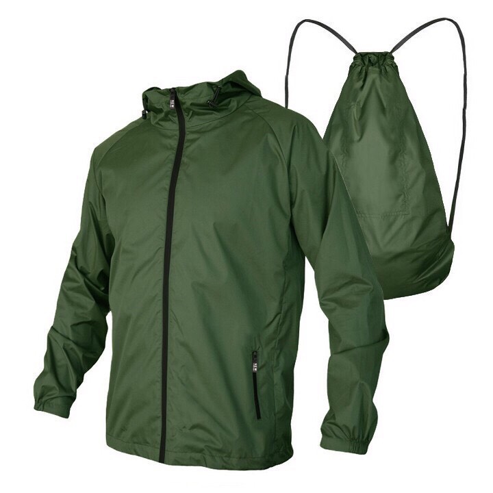 Áo khoác dù nam chuyển sang ba lô 2 trong 1 chống nước AKD902 nhiều màu PigoFashion