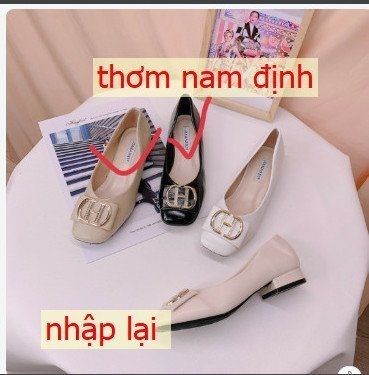 GIÀY CHỮ H ĐÁ GÓT 2P D0015ER