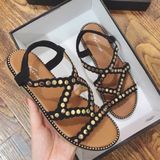 SANDAL BỆT QUAI CHÉO NẠM ĐINH D0015E