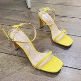 SANDAL GÓT MẢNH QUAI TRONG D0020E