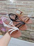 SANDAL BỆT 2 QUAI NGANG 1 QUAI CHÉO HẬU CHUN D0019ER