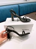 SANDAL QUAI TRÒN NHỎ GÓT MẢNH HỞ HẬU D0020ER