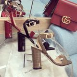 SANDAL YSL DA RẮN D0031E