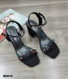 SANDAL NGŨ SẮC ĐÁ XỎ NGÓN D0017E