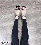 SANDAL NGŨ SẮC ĐÁ XỎ NGÓN D0017E