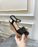 AN4 SANDAL ĐẾ XUỒNG KHÁ VUÔNG GG HẬU CHUN D0020ER