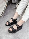 SANDAL 2 QUAI TRẦN TRÁM PRADA D0017ER