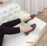 GIÀY LV QUẢ CHUÔNG ĐẾ 2P D0031ER