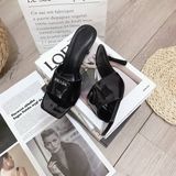 GUỐC PRADA QUAI BÓNG CAO GÓT D0021ER