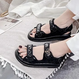 SANDAL 2 QUAI TRẦN TRÁM PRADA D0017ER