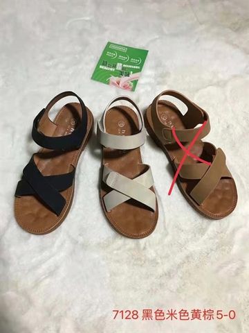 SANDAL ĐẾ GẤU HAI QUAI CHÉO D0015ER