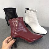 BOOTS LỬNG DA BÓNG CHICHA CHICHO D0032E