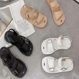 SANDAL 1 QUAI KHÓA ĐẾ BÁNH MÌ D0020ER