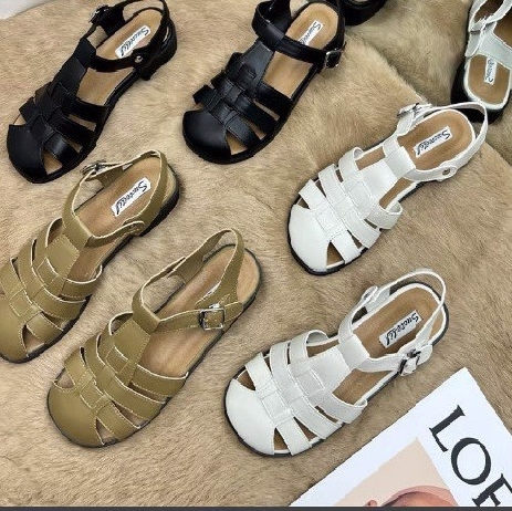 SANDAL RỌ MŨI TRÒN BÍT MŨI HỞ HẬU D0032ER