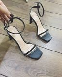 SANDAL GÓT MẢNH QUAI TRONG D0020E