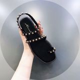 SANDAL XỎ NGÓN QUAI MẢNH ĐINH D0021E