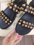 SANDAL HS QUAI NGANG ĐÍNH NGỌC D0020E