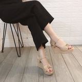 SANDAL ĐẾ XUỒNG QUAI NƠ D0020E