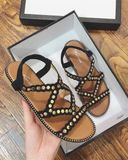 SANDAL BỆT QUAI CHÉO NẠM ĐINH D0015E