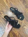 SANDAL FASHION QUAI CHÉO XỎ NGÓN D0017E