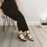 SANDAL QUAI ĐÁ GÓT CHỮ 3P D0019E