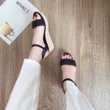 SANDAL ĐẾ XUỒNG QUAI TẾT D0014E