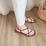 SANDAL XỎ NGÓN KHÓA CÀI ĐẾ 2P D0018E