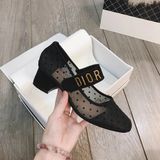 GIÀY REN LƯỚI CHẤM BI DIOR D0018E