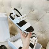 SANDAL QUAI XÍCH VÀNG ĐẾ 3P D0023ER