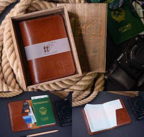 Bon Voyage Passport Cover