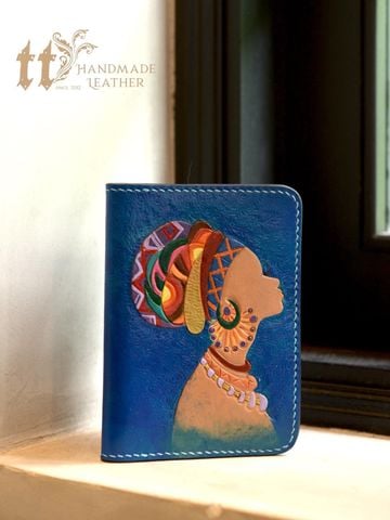 Passport Cover chạm cô gái