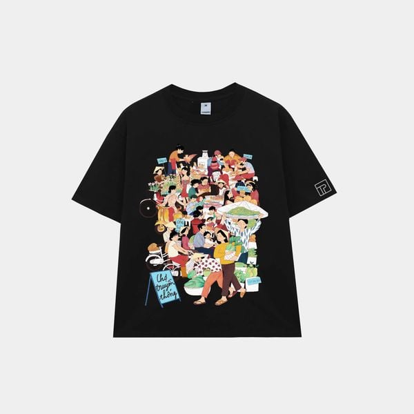  Áo thun Chợ truyền thống 