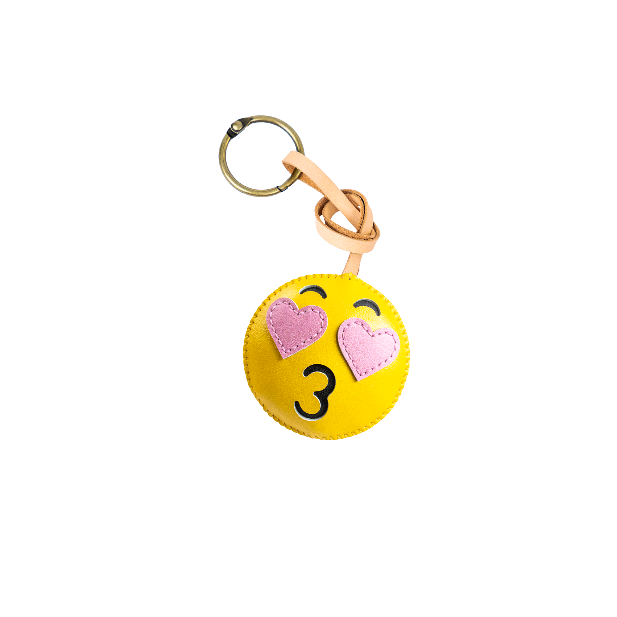  Móc Khóa Da Chủ Đề Emoji 