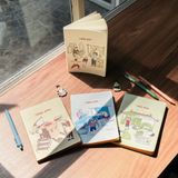  Printed Leather Notebook - Trống Đồng Đông Sơn 