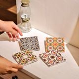  Ceramic Coaster - Vintage Patterns 