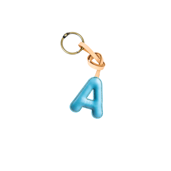  Móc Khóa Da Chủ Đề Bảng Chữ Cái 