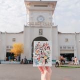  Printed Leather Notebook - Chợ truyền thống 