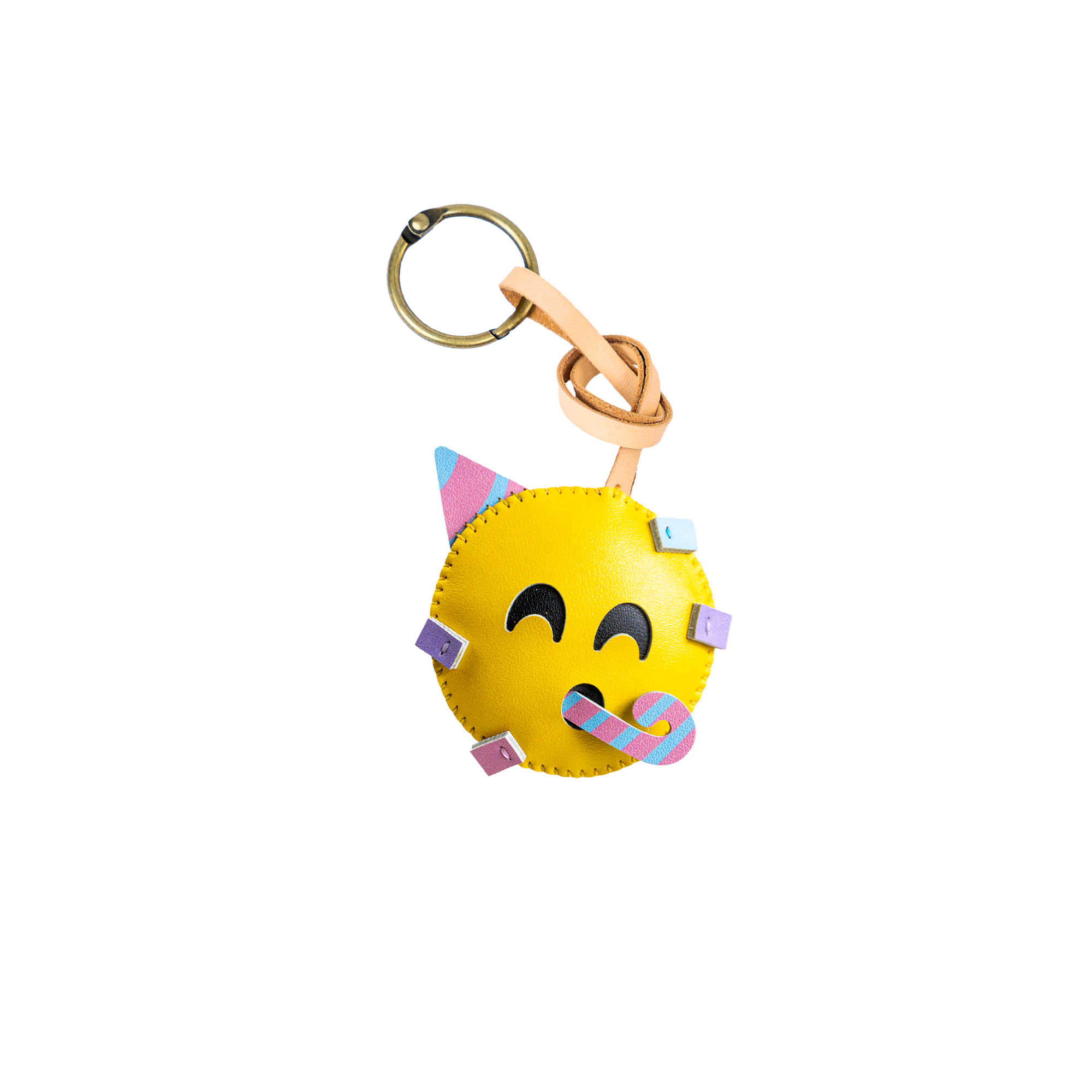  Móc Khóa Da Chủ Đề Emoji 