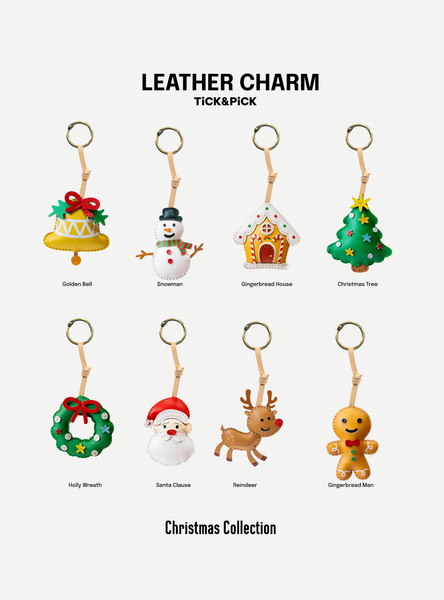  Móc Khóa Da Chủ Đề Giáng Sinh 